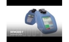 RFM300-T touchscreen refractometer from Bellingham + Stanley Video