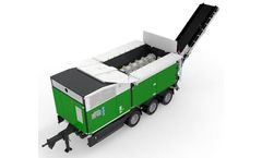 Komptech Crambo - Dual-Shaft Shredder for Wood and Green Waste