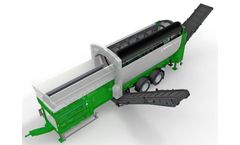 Komptech Cribus - Model 3800 - Mobile Drum Screen