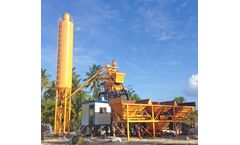 Model HZS25 - 25m³/h Concrete Mixing Plant