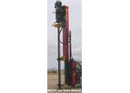 Mojave - Model VTX-6T-M16 - Solar Structure Foundation Post/Piles and Helical Earth Anchors