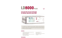 LDetek - Model PPB -LD8001+ - Ultra Trace Nitrogen Analyzer - Brochure