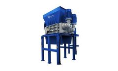 SA Eng. - Model SA4 - 1300 - Four Shaft Shredder
