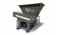 SA Eng. - Model SA1 – 1100 - Single Shaft Shredder