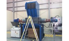 SA Eng. - Model SA2 - 1000XS - Two Shaft Shredder