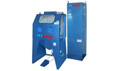 ISTblast - Model ECAB Series - Semi-Industrial Suction Sandblasting Cabinets With Media Reclaimer