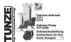 Tunze - Model 3181 - Macro Algae Reactor Brochure