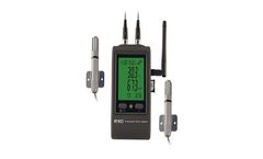 Hairuis - Model R90DX-G - 2-Channel GSM Temperature Humidity Data Logger