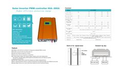 Model 50A-200A - PWM Solar Controller - Datasheet