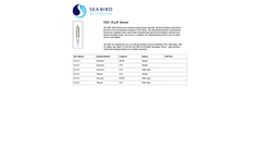 SBE - Model 18 - pH Sensor - Brochure