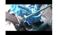 Double cylinder V type twin 40 HP steam engine