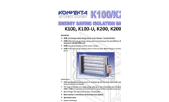 Energy Saving Dampers Brochure
