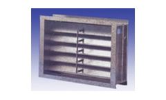 Konvekta - Model B100 - Non Return Low Velocity Damper