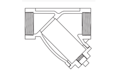 IFC - Model Y125TBT - Cast Bronze Threaded and Sweat Strainer