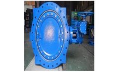 Model DN800 Eccentric Type - Flange Butterfly Valve