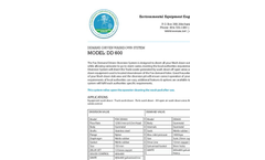 EEE - Model DD 600 - Washdown System Brochure
