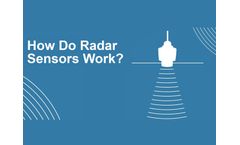 How Do Radar Sensors Work?