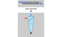 Ventilator - Cyclone Separators Brochure