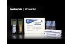 AquaSnap Total - Rapid ATP Test for Liquid Samples - Video