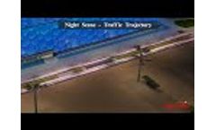 Night Scene-Traffic Trajectory Video