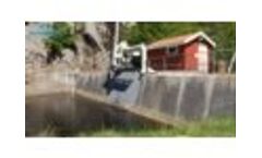 Enerquip Small TRCM at Tryland Hydropower Station - Video