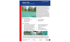 American Excelsior - Model Bindex BFM - Hydraulicly Applied Bonded Fiber Matrix- Brochure