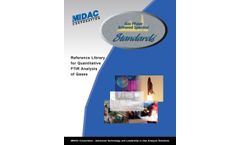 Midac Standards - Gas Phase Infrared Spectral - Brochure