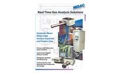 Midac - FTIR Gas Ohase Analysis System - Brochure