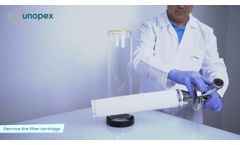 Unopex B 15 Mini Spray Dryer - Removing Outlet Filter Bag - Video