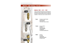 Aquatrol - Model 140 Series - Safety Relief Valve Brochure