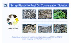 Plastic Pyrolysis: Producing Fuel Oil from Waste Plastics