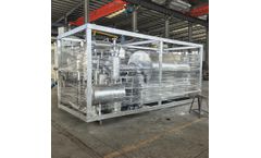DOING Company - Model DY - DOING 500 Kg Small Scale Skid-mounted Waste Plastic Pyrolysis Plant Rubber Processing Recycling Pyrolysis Machine Spare Parts