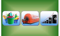 Turning plastic into oil machine - Model DY 6T 8T 10T - Turning plastic into oil machine