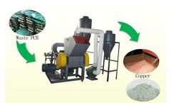 DY - Model 100KG 200KG 500KG  - PCB recycling machine