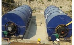 DY - Model DY 6T 8T 10T  - Waste tyre recycling pyrolysis plant