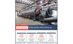 Doing - Model DY15T-100T - Fully automatic conintuous waste tire pyrolysis equipment