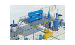 Tire Oil to Diesel Refining Machine