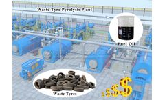 Henan Doing - Workflow of tire pyrolysis plant