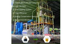 Doing - Model DY-10 - 100KG-15TPD new catalyst technology old engine/motor oil to diesel plant