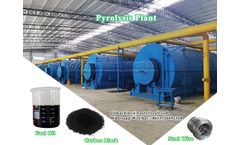 DOING - Model DY - Natural Gas Alternative-Heating fuel oil processing machine--Pyrolysis Plant in Europe