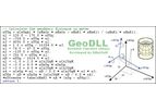 GeoDLL - Version 24.33 - Geodetic Development Kit Development Tool for coordinate transformation and GIS
