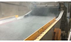 Dedusting Limestone Sand with Micron Screen - Video