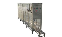 Goldsan - Model XG -  60-150bph - Automatic 5/3 Gallon Linear Type Bottle Filling Machine