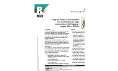 Rieker - Model B - Accelerometer Brochure
