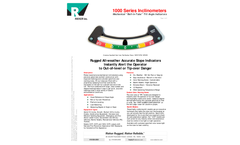 Rieker - Model 1000 - Customized Mechanical Inclinometer Brochure