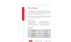 Safe-Fire - Model EZ - Flame Detection System-  Brochure
