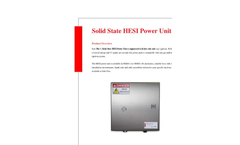 Safe-Fire - Model S-80-02-A - Solid State HESI Power Unit - Brochure