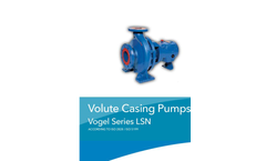 Volute Casing Pumps Vogel Series LSN