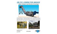 OR-TEC - Compactor Washer - Brochure