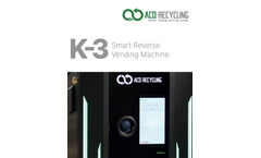 Aco Recycling - K-3 Smart Reverse Vending Machine - Brochure